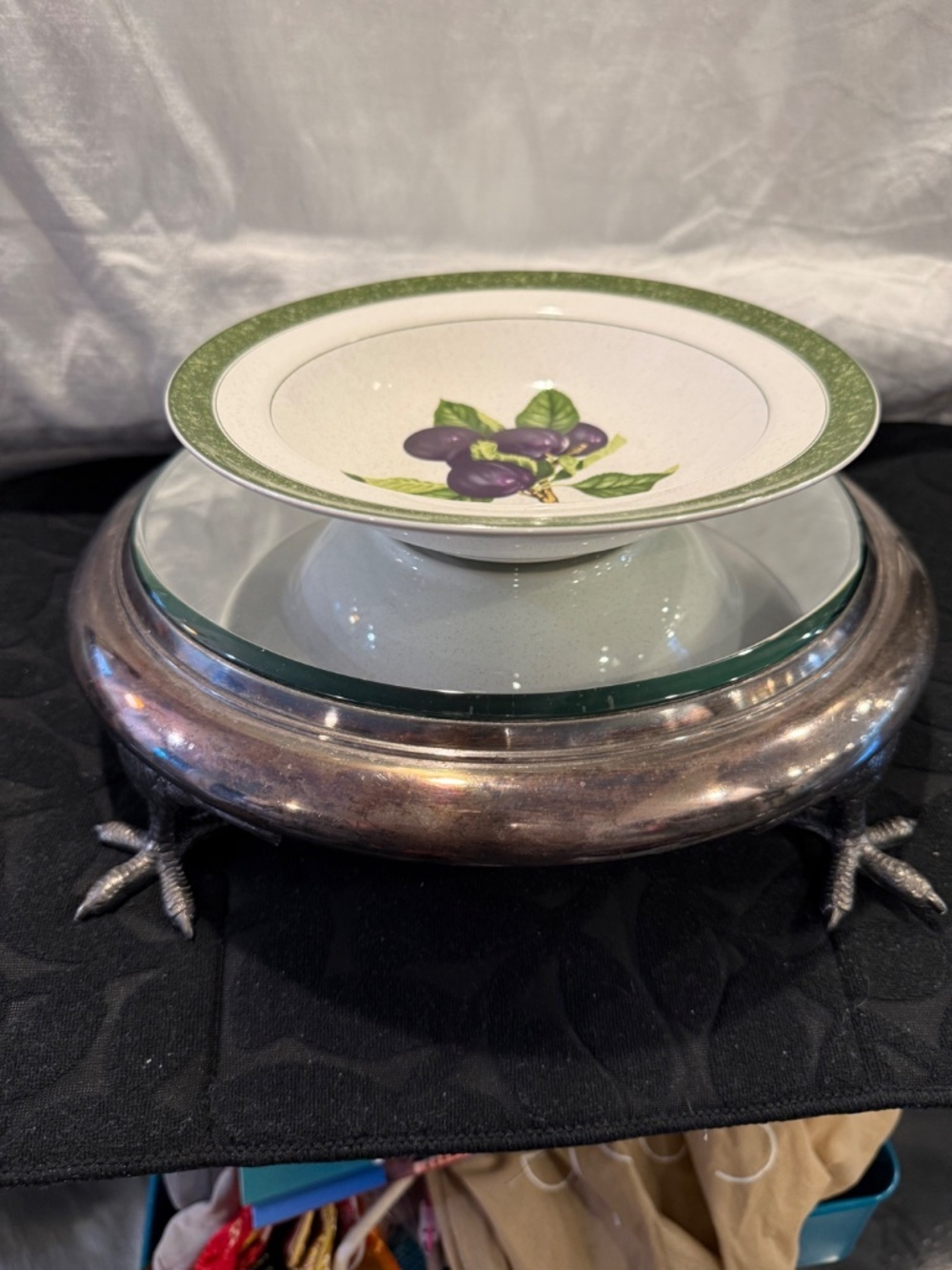 Vintage service for 4 fruit delight collection by Christopher Stuart Y2225 - Picture 4 of 14